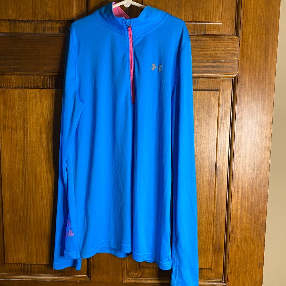 Under Armour 1/4 zip girl's pullover